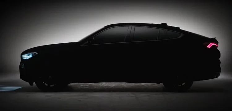 latest generation Vantablack BMW X6